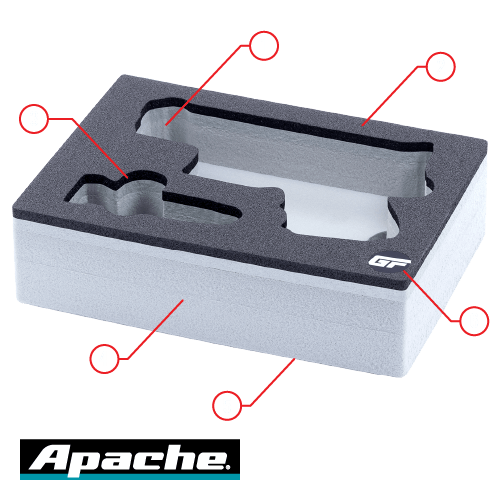 Apache 4800 Custom Foam Insert Only