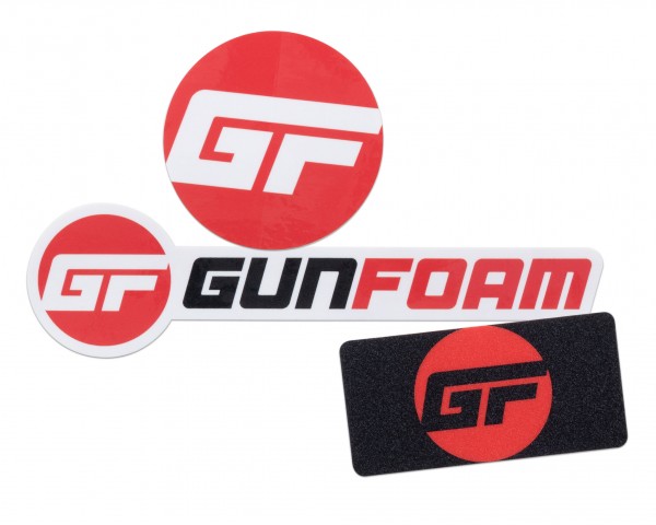 GunFoam Sticker Pack (Set of 3)