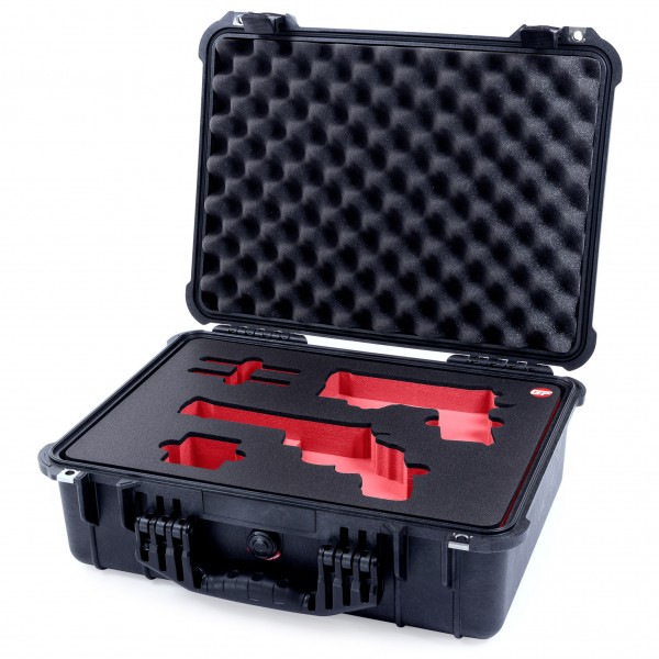 Red Custom Gun Foam for Pelican 1520 Case