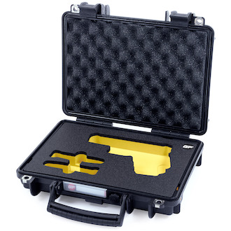 GunFoam_GF-1208_Pre-Designed_Case_Open_with_Foam_for_Glock_19_Gen3_Yellow