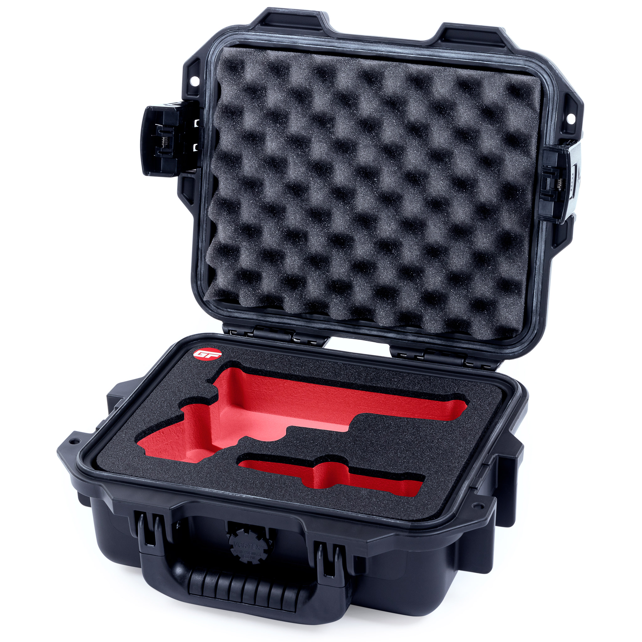 Pelican Vault V200 Case & Custom Foam Inserts (2 Layer Setup)