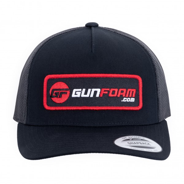 GunFoam Logo Patch Classic Snapback Trucker Hat