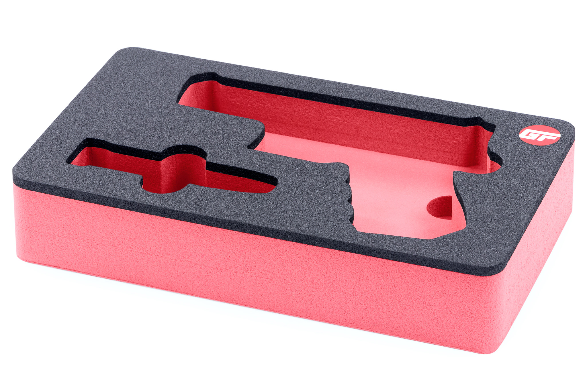 Red Foam Insert for pistol in Pelican 1170 case 