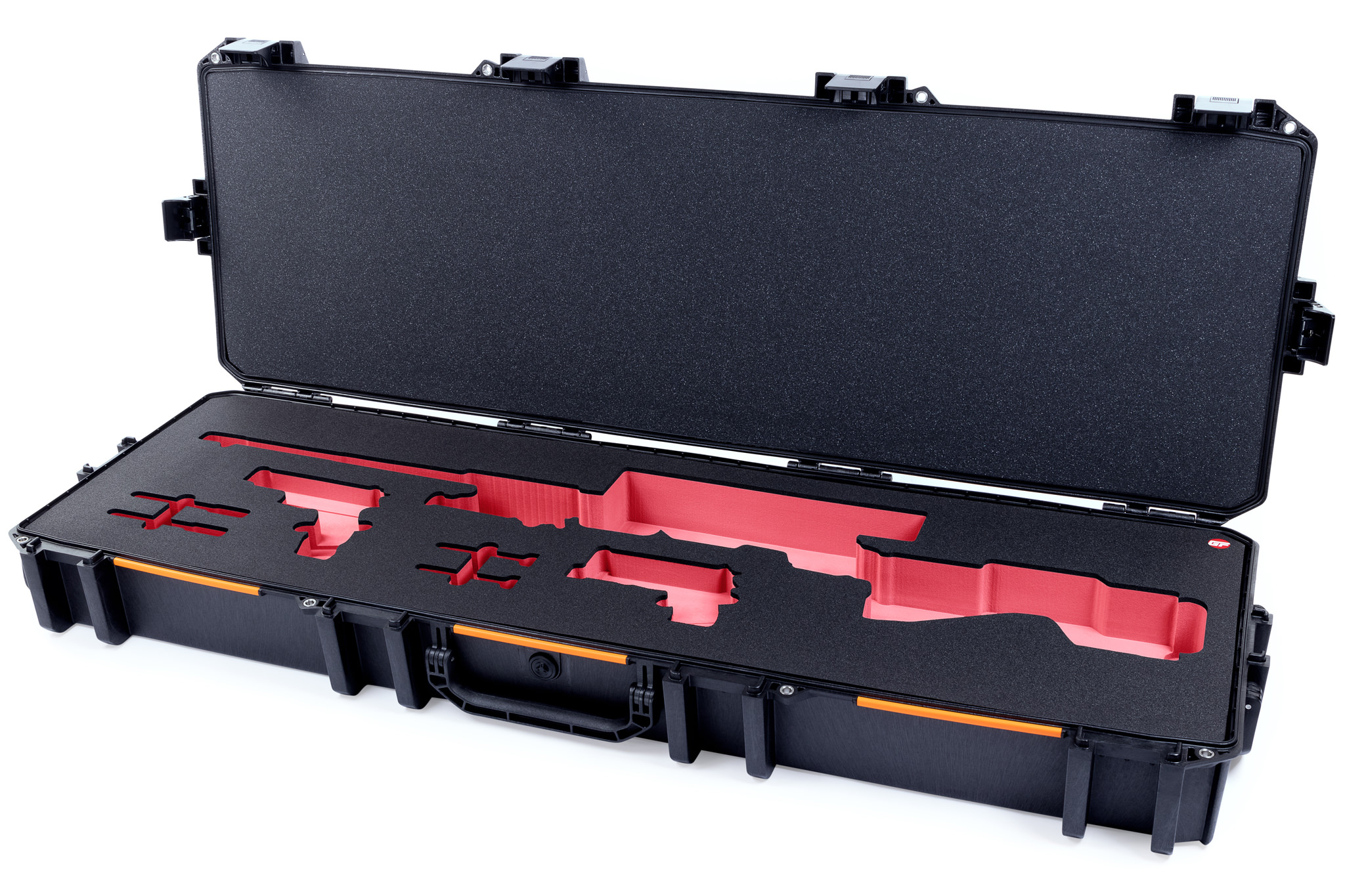 Red Vault V800 Customizable Foam Insert with case