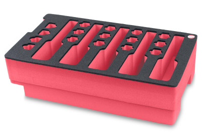 5-Pistol Pelican 1535 Air Foam Insert Only 5-Pistol Pelican 1535 Air Foam Insert Only