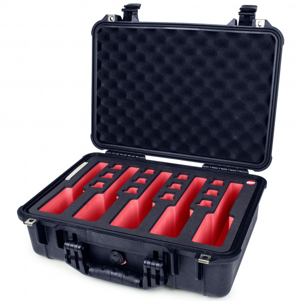 5-Pistol Foam Insert with Pelican 1500 Case